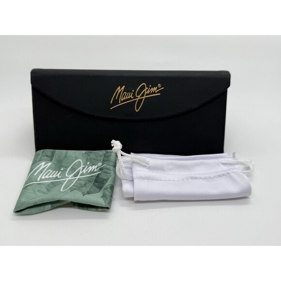 Maui Jim Kula MJ 514 23 Tortoise Copper Stripe Frame Bronze Polarized, Case 4PCs - Picture 2 of 16